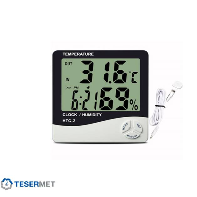 Termohigrómetro Digital con Sonda Externa